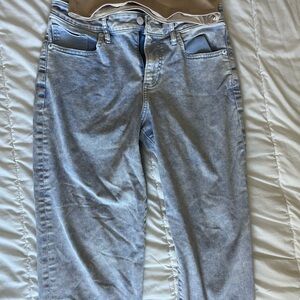 Express Light Blue Boyfriend Jeans